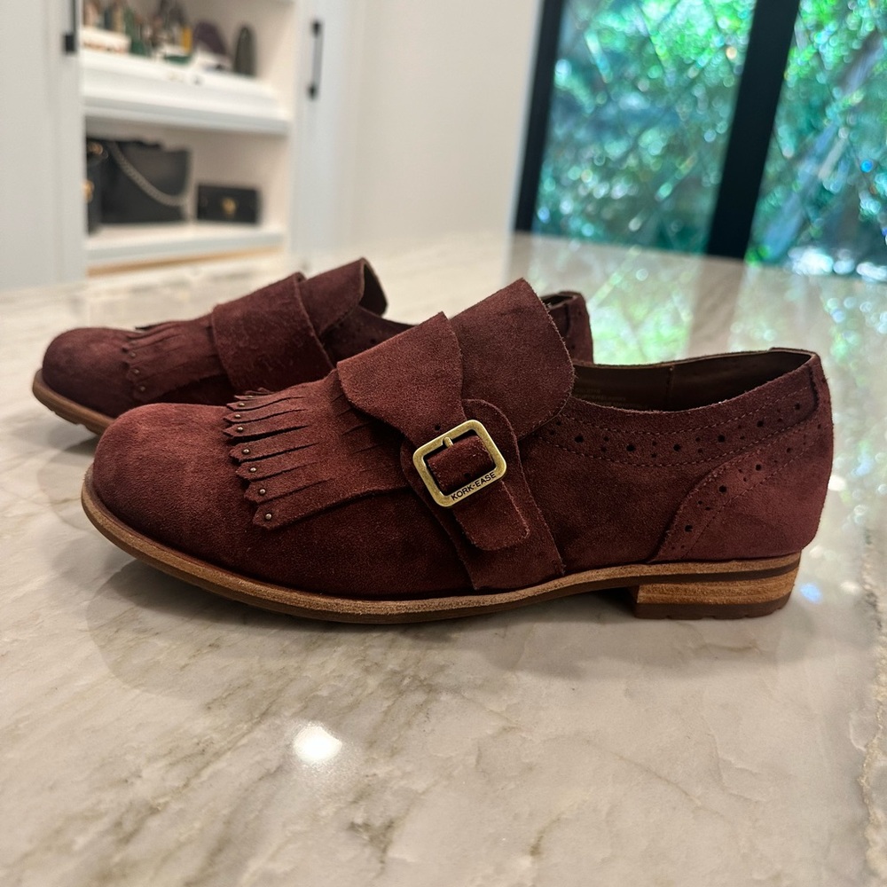 Kork-Ease Genuine Leather Bailee Kiltie Loafers